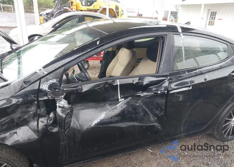 2013 Hyundai Elantra Gls из США, поврежденный, VIN KMHDH4AE3DU597666